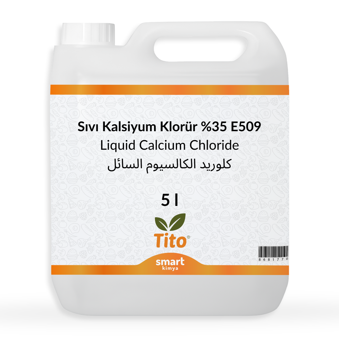 Sıvı Kalsiyum Klorür %35lik E509 5 kg