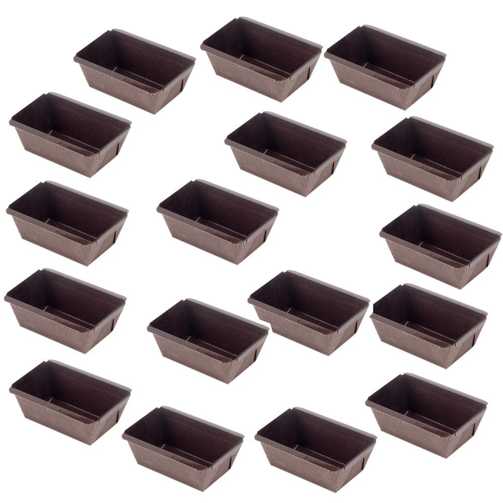 Kağıt Mini Boy Baton 9x5 cm Pasta Kek Kalıbı 10 Adet