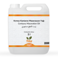 Kırmızı Kantaron Maserasyon Yağı Centaurim minus 5 litre
