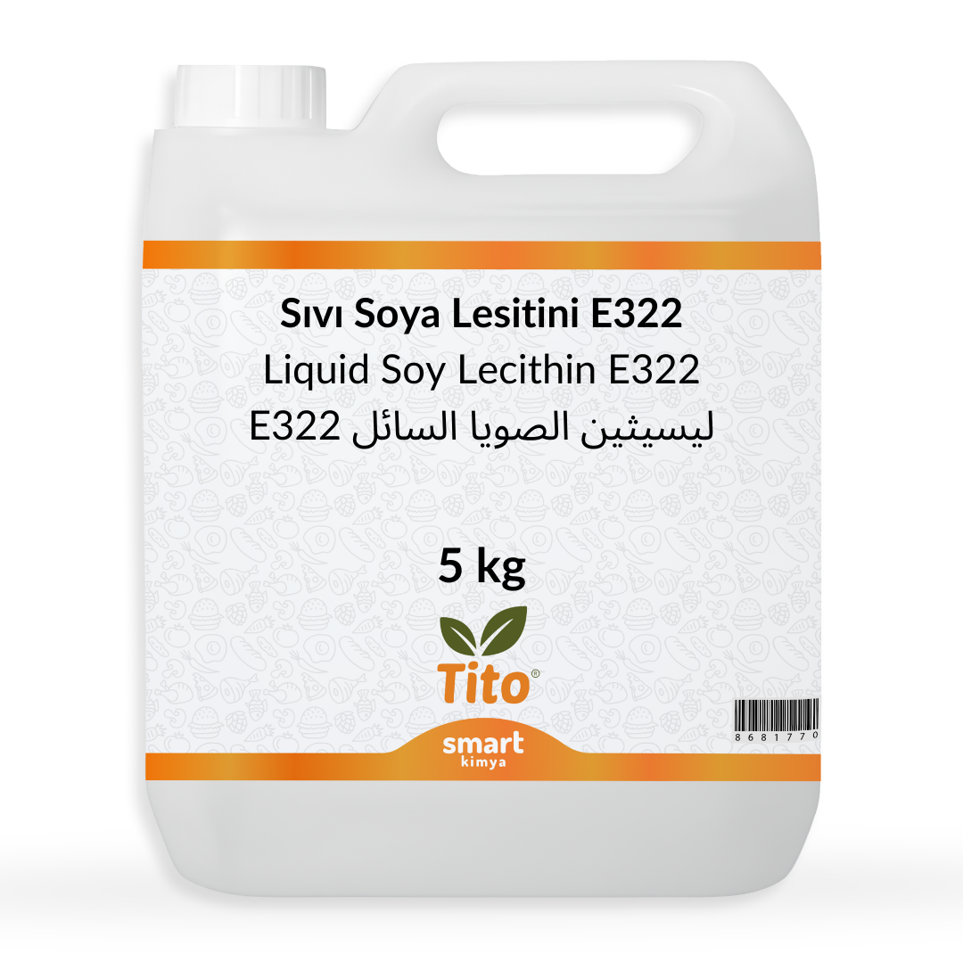 Sıvı Soya Lesitini E322 Gıda Tipi 5 kg