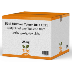 Butyl Hydroxy Toluene BHT E321 25 კგ