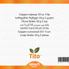 Şirden Peynir Mayası 10 ml 5 adet