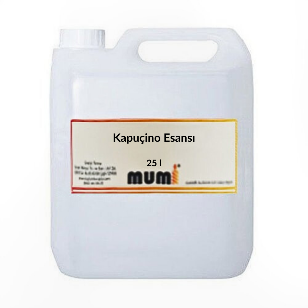 Kapuçino Mum Esansı 25 litre
