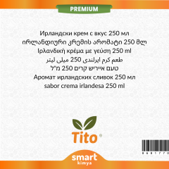 Premium İrlanda Kreması Aroması 250 ml