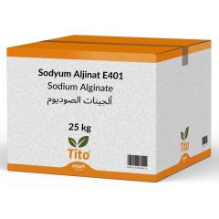 سدیم آلژینات E401 25 کیلوگرم