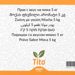 Toz Mocha Aroması 5 kg