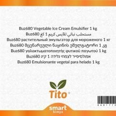 Buz610 Bitkisel Dondurma Emülgatörü 1 kg