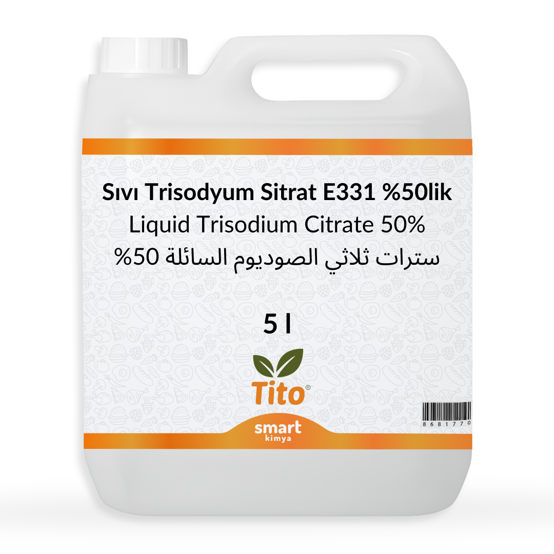 Sıvı Trisodyum Sitrat E331 %50lik 5 litre