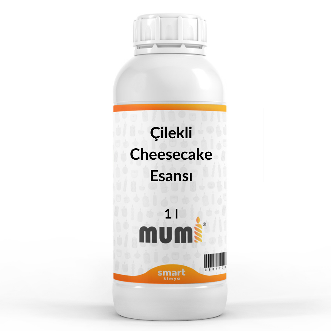 Çilekli Cheesecake Mum Esansı 1 litre