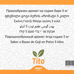 Toz Goji Berry Aroması 5 kg