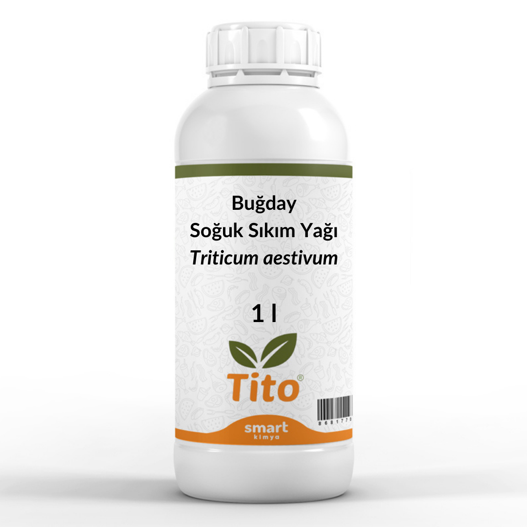 Buğday Soğuk Sıkım Yağı Triticum aestivum 1 litre