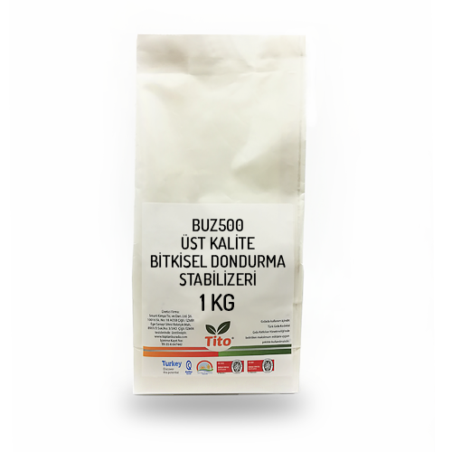 Buz500 Üst Kalite Bitkisel Dondurma Stabilizeri 1 kg