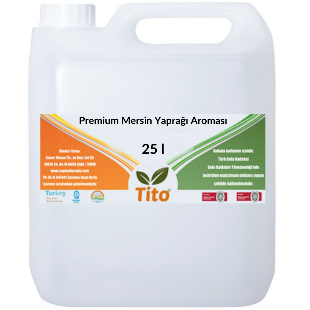 Premium Mersin Yaprağı Aroması 25 litre