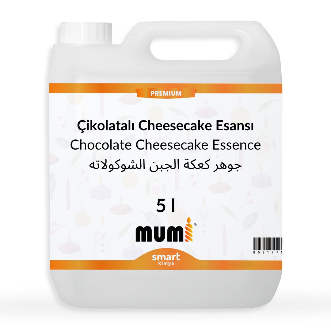 Premium Çikolatalı Cheesecake Mum Esansı 5 litre
