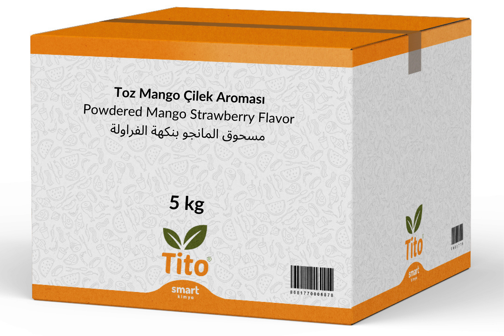 Toz Mango Çilek Aroması 5 kg