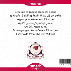 Premium Dağ Çileği Esansı 25 litre