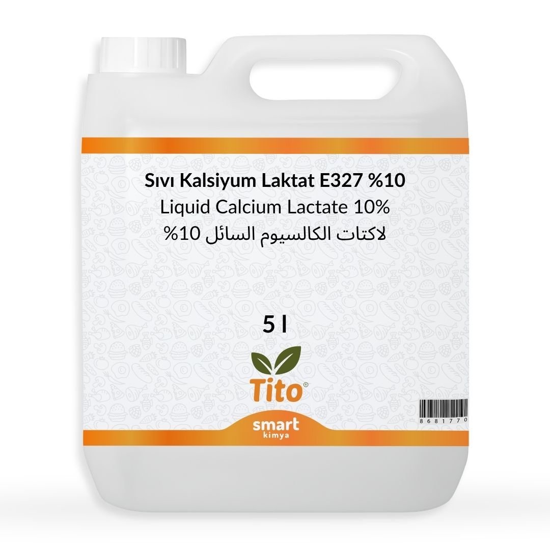 Sıvı Kalsiyum Laktat E327 %10luk 5 litre