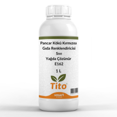 Pancar Kökü Kırmızısı Gıda Renklendiricisi Sıvı Yağda Çözünür E162 1 litre