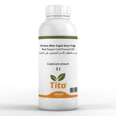 Kırmızı Biber Soğuk Sıkım Yağı Capsicum annum 1 litre