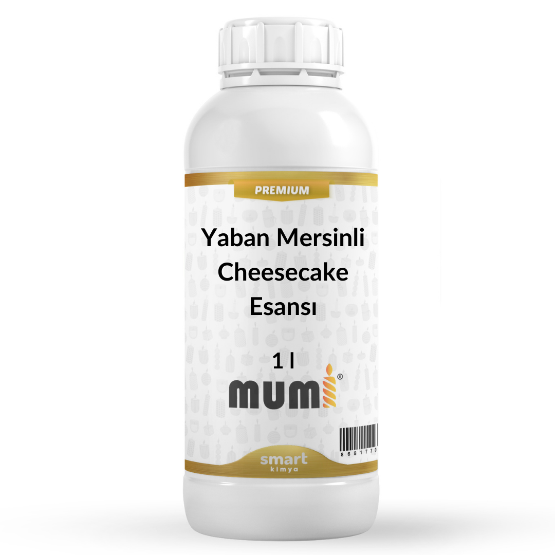 Premium Yaban Mersinli Cheesecake Mum Esansı 1 litre