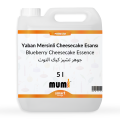 Premium Yaban Mersinli Cheesecake Mum Esansı 5 litre
