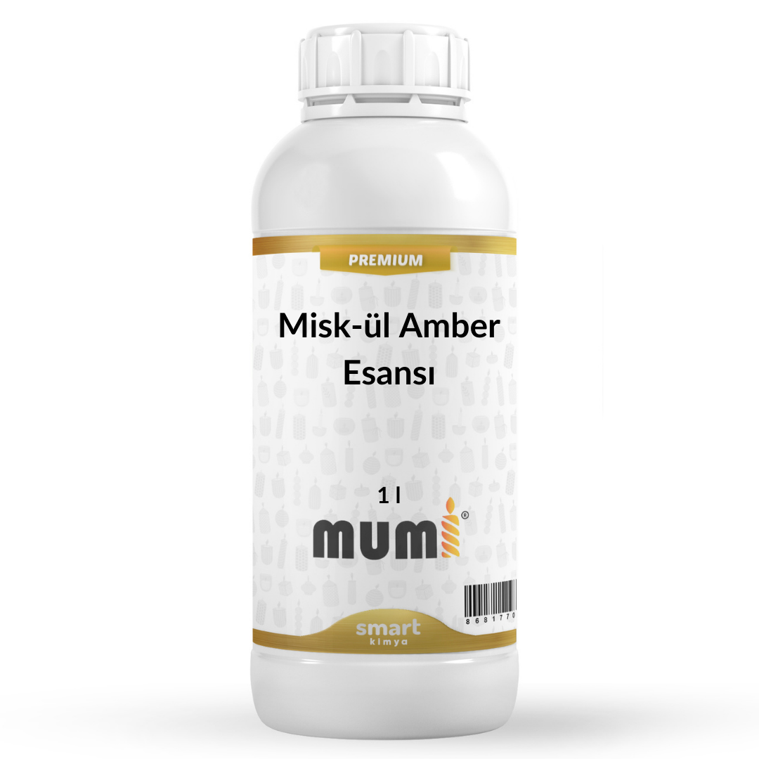 Premium Misk-ül Amber Mum Esansı 1 litre