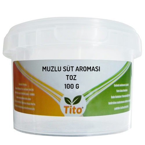 Toz Muzlu Süt Aroması 100 g