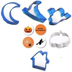 Cadılar Bayramı Halloween Kurabiye Kalıbı Seti 29 Parça