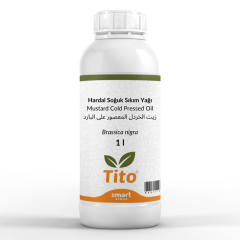 Hardal Soğuk Sıkım Yağı Brassica nigra 1 litre