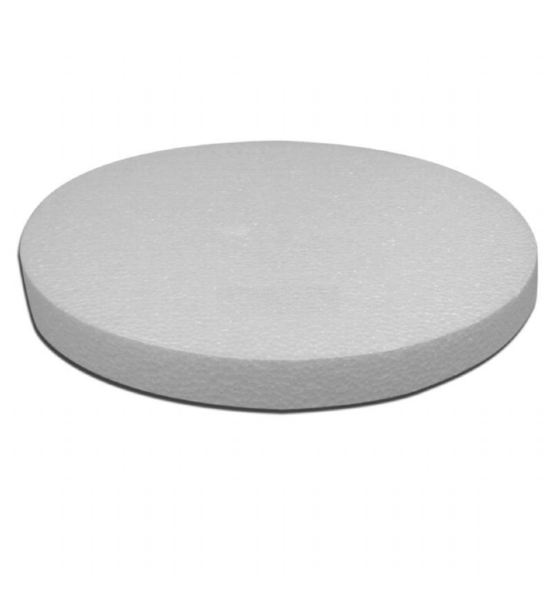 Strafor Yuvarlak Pasta Altlığı 40x15 cm