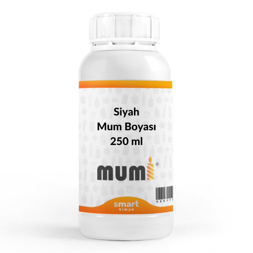 Sıvı Mum Boyası Siyah 250 ml
