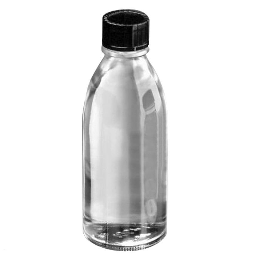Şeffaf Cam Şişe 250 ml