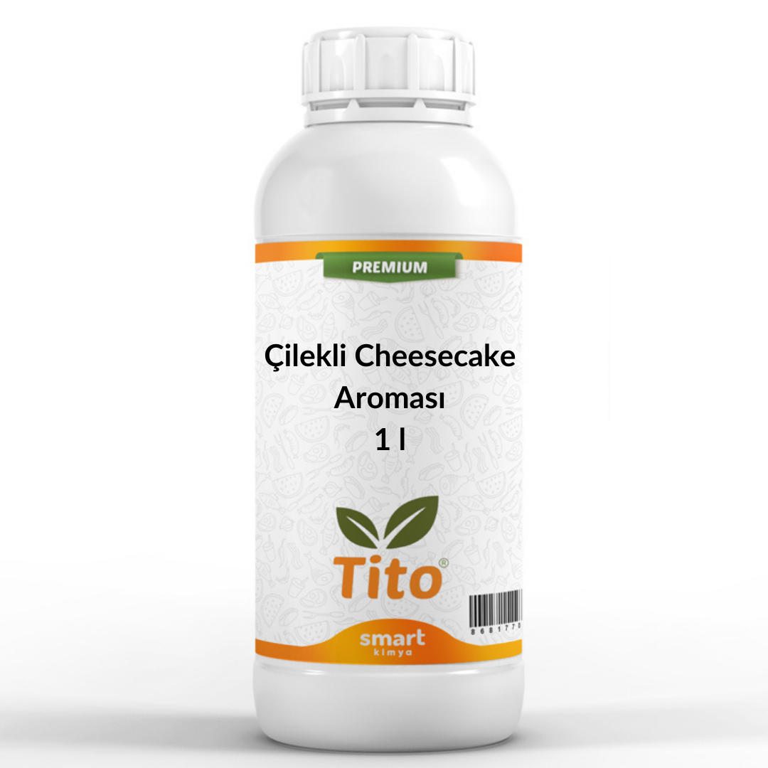 Premium Çilekli Cheesecake Aroması 1 litre