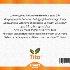 Çikolata Muz Cheesecake Aroması 25 litre