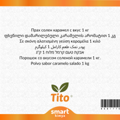 Toz Tuzlu Karamel Aroması 1 kg