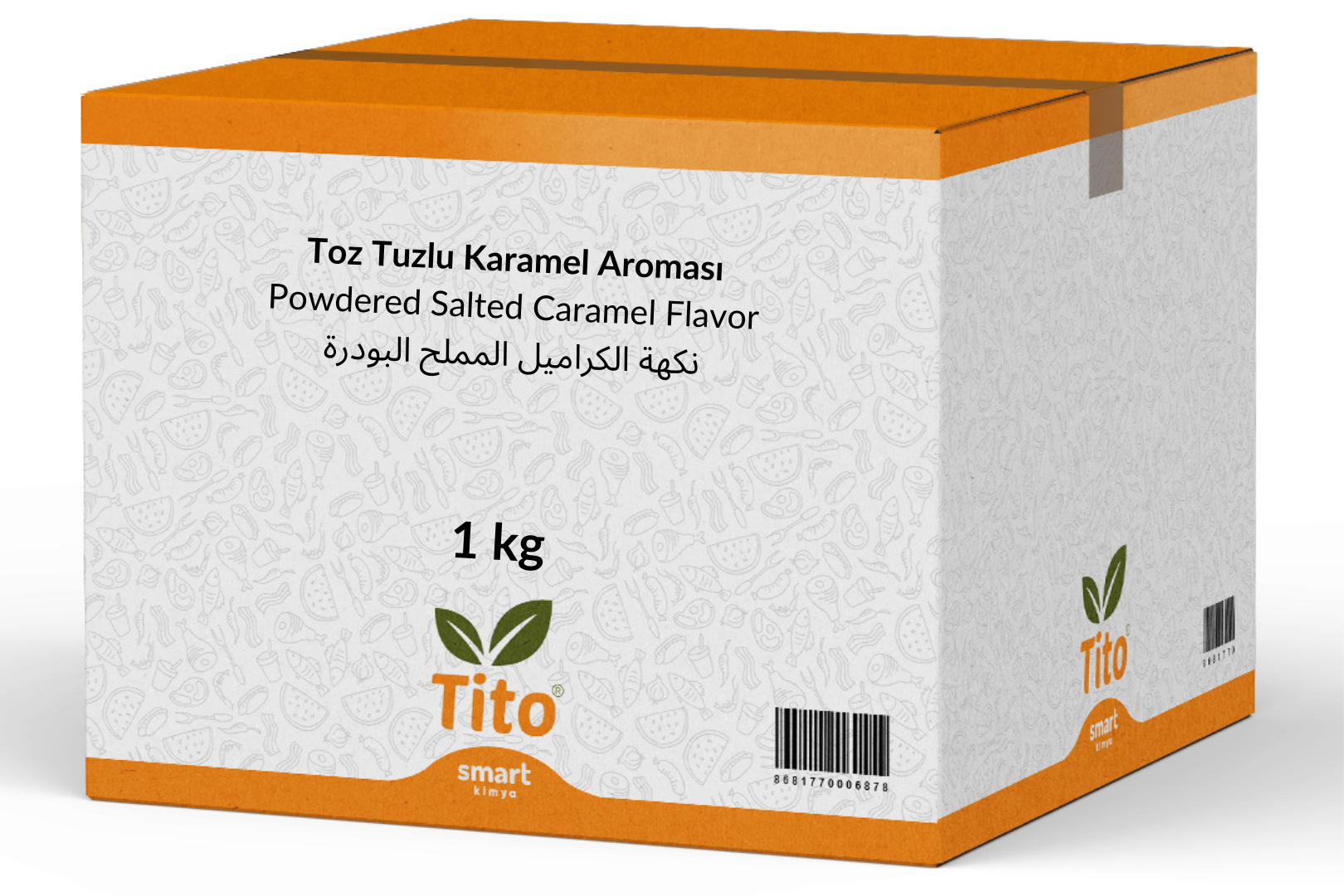 Toz Tuzlu Karamel Aroması 1 kg