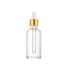 Şeffaf Damlalıklı Cam Şişe 50 ml