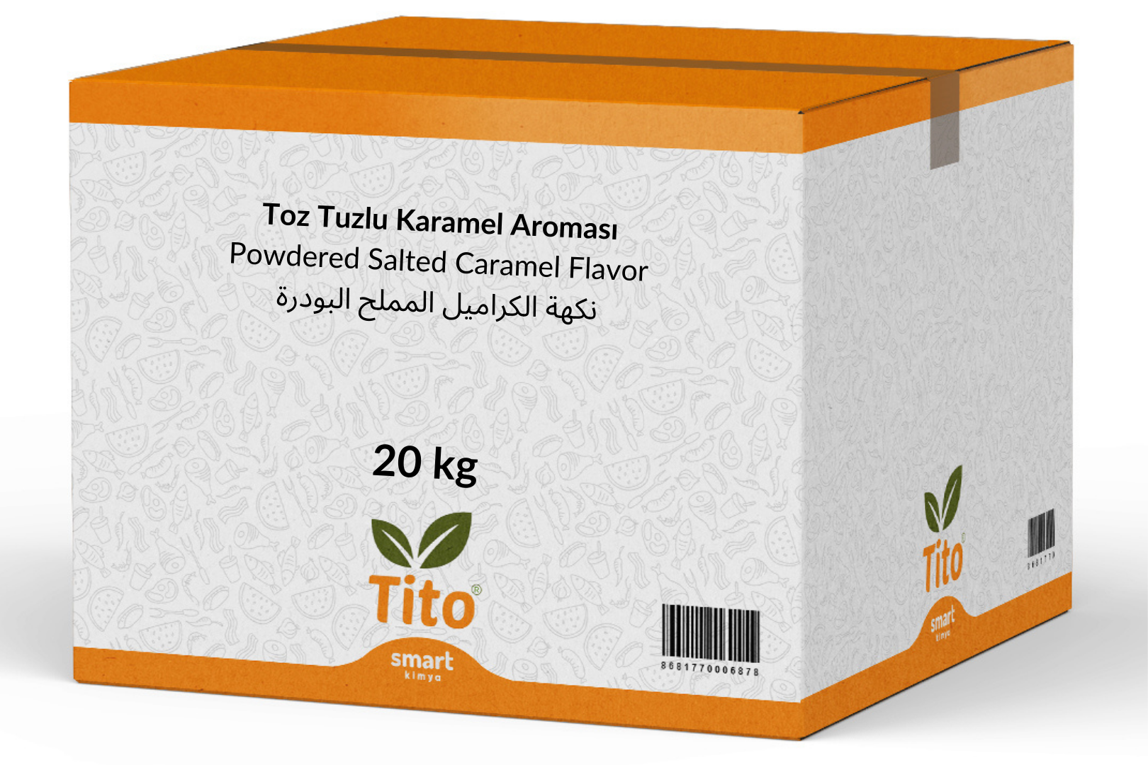 Toz Tuzlu Karamel Aroması 20 kg