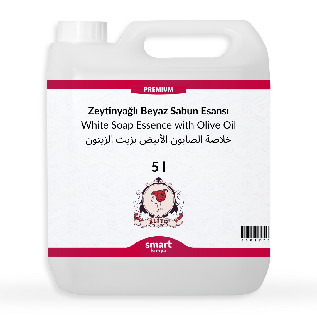 Premium Zeytinyağlı Beyaz Sabun Esansı 5 litre
