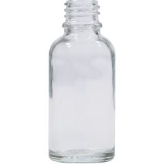 Şeffaf Cam Şişe 50 ml 25 mm 20 Adet
