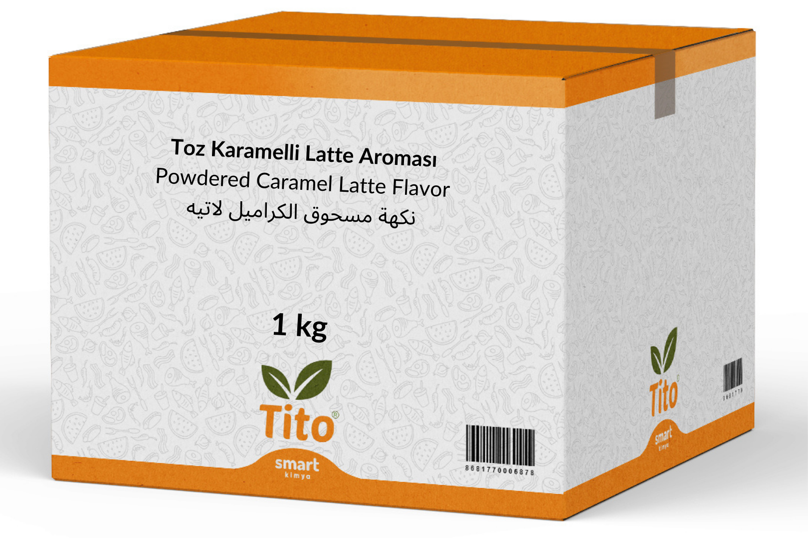 Toz Karamelli Latte Aroması 1 kg