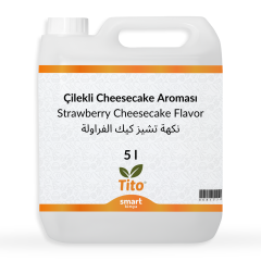 Çilekli Cheesecake Aroması 5 litre