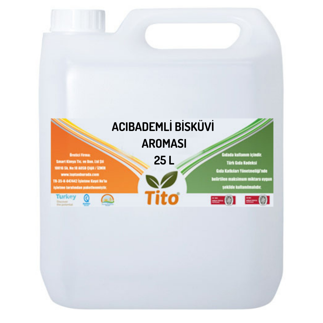 Acıbademli Bisküvi Aroması 25 litre