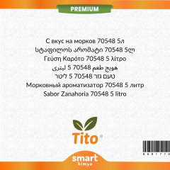 Premium Havuç Aroması 70548 5 litre