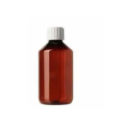 Amber Plastik Şişe Geniş Ağızlı 250 ml