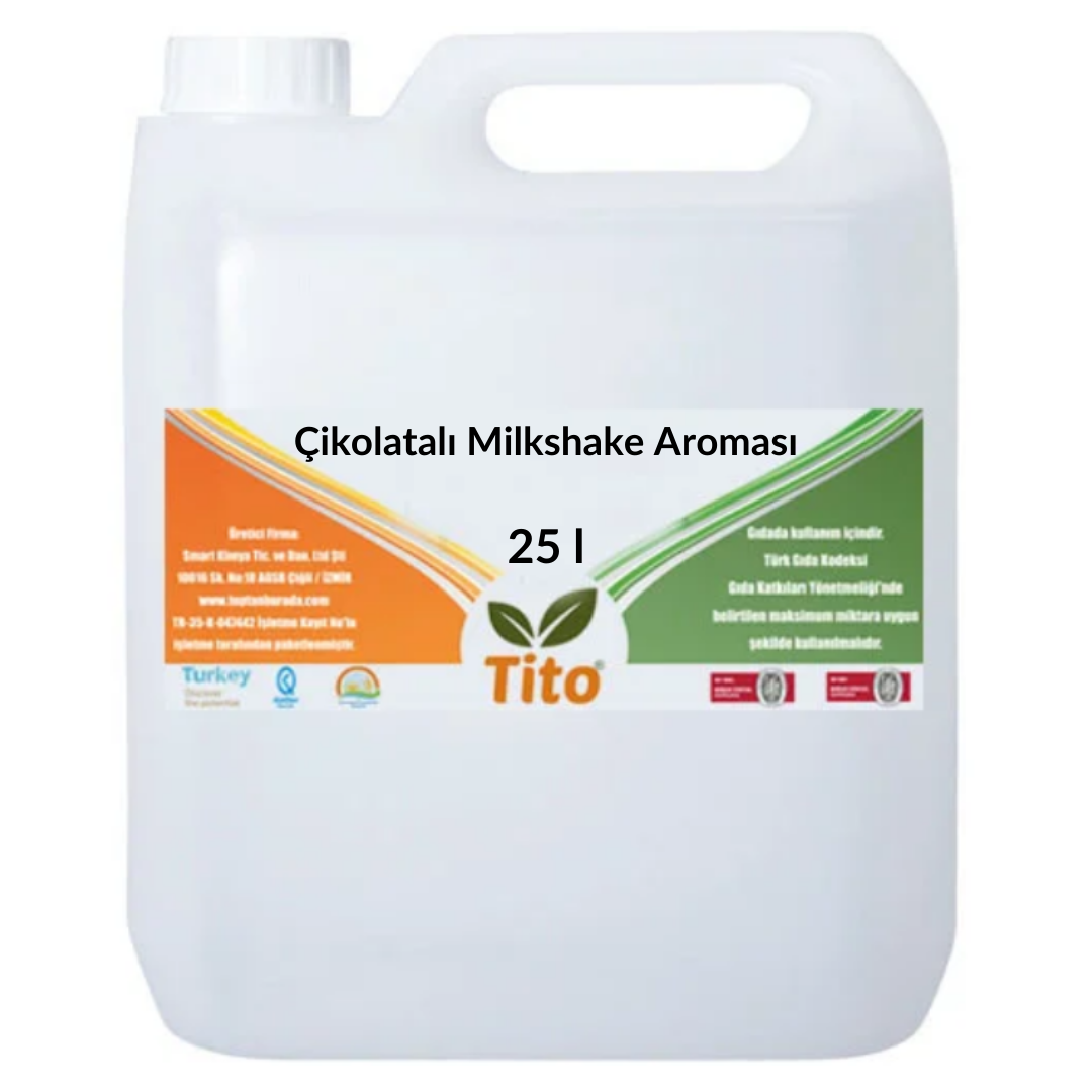 Çikolatalı Milkshake Aroması 25 litre