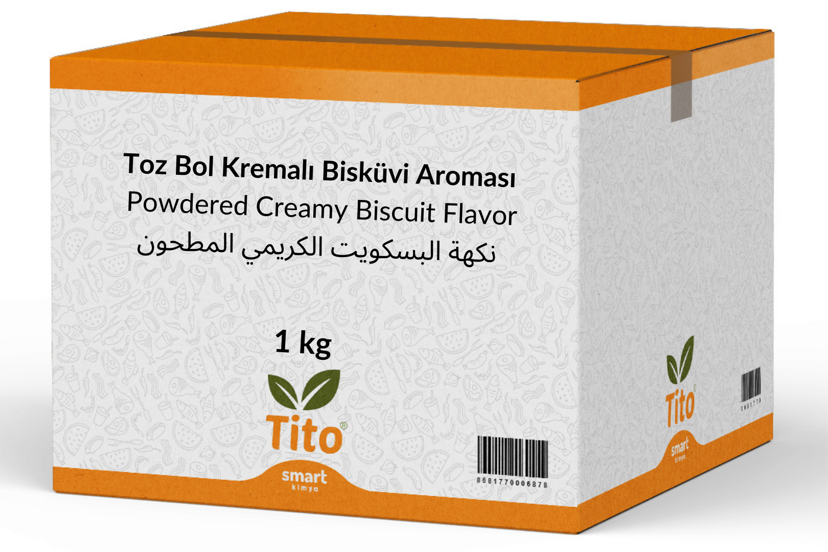 Toz Bol Kremalı Bisküvi Aroması 1 kg