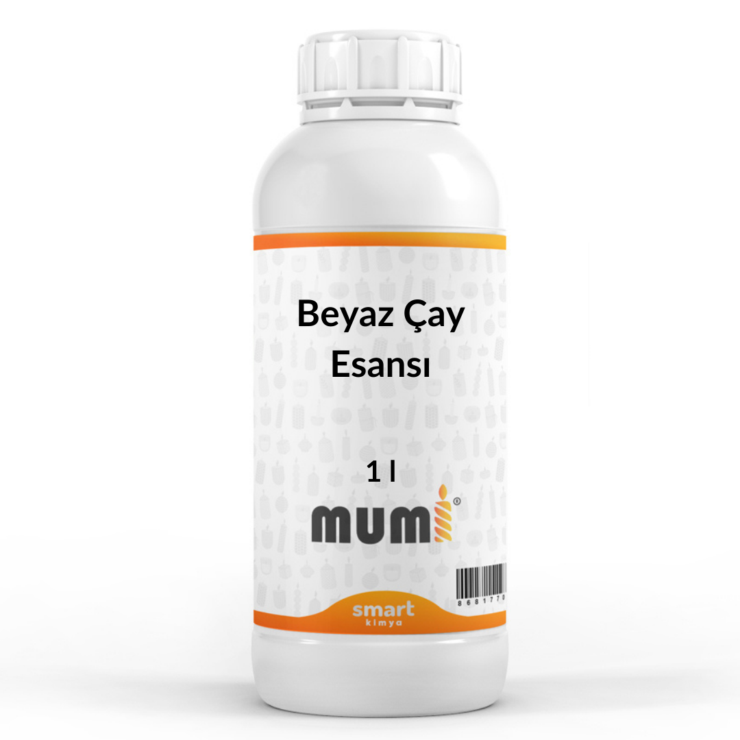 Beyaz Çay Mum Esansı 1 litre