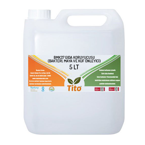BMK37 Gıda Koruyucusu (Bakteri, Maya ve Küf Önleyici) 5 litre