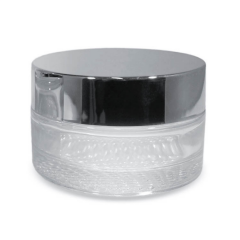 Cam Krem Kavanozu Dibi Tırtıklı 30 ml 20 Adet